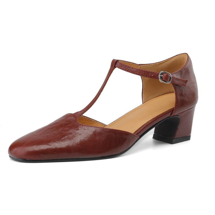 Béatrice | Mary Janes classiques en cuir
