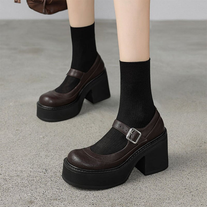 Lena | Chaussures Mary Jane en cuir élégantes