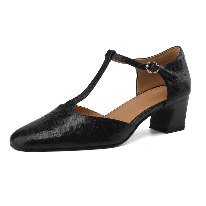 Béatrice | Mary Janes classiques en cuir