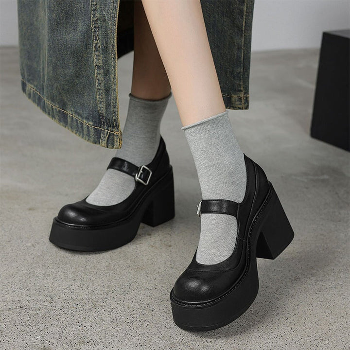 Lena | Chaussures Mary Jane en cuir élégantes