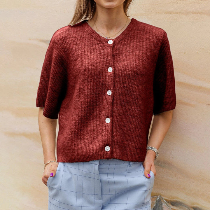 Tessa - Short Sleeve Cardigan